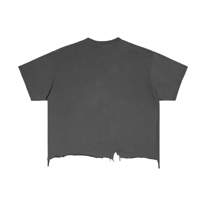 Pallet Boys Vintage Wash Boxy Distressed Hem T-Shirt