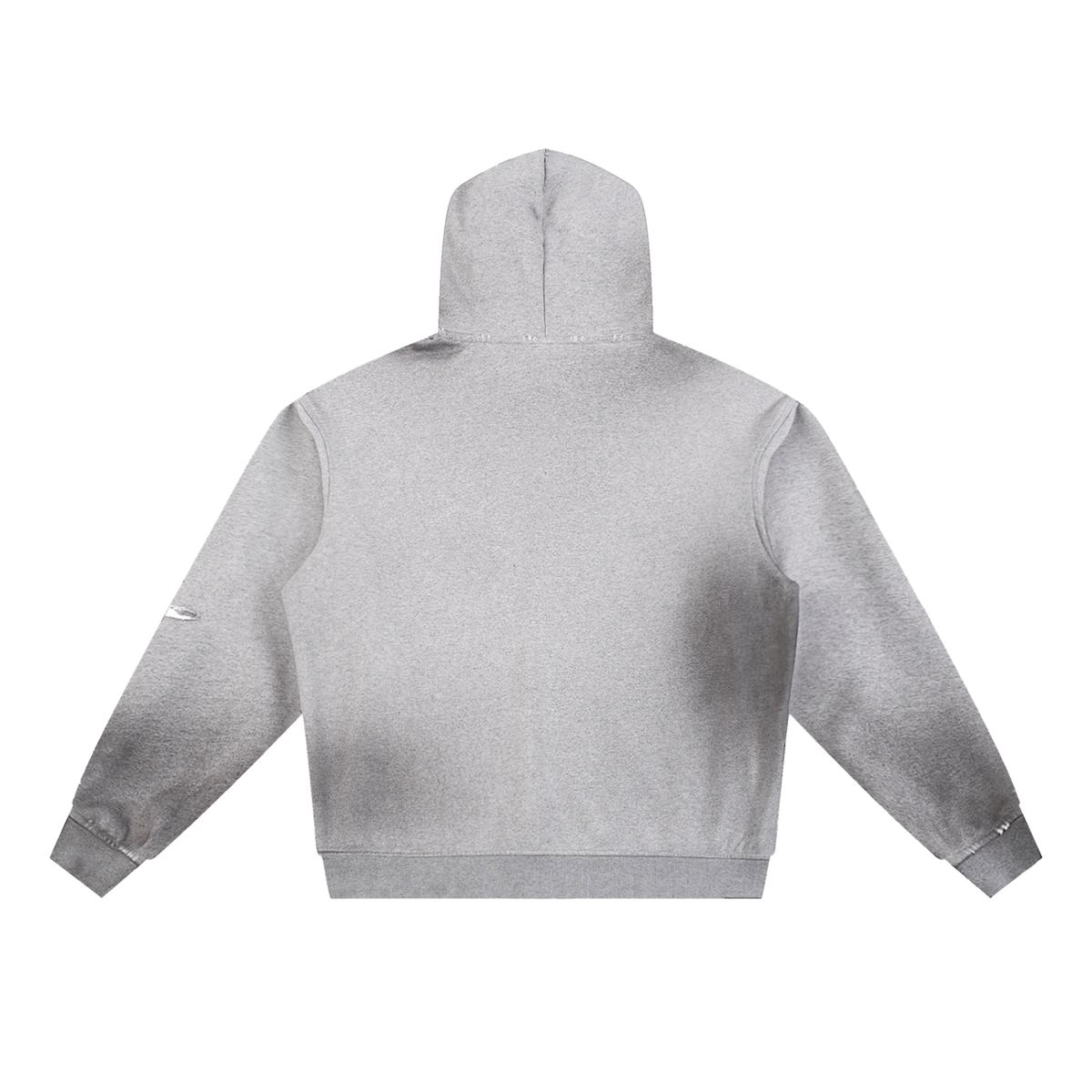Sun Fade Frayed Fleece Hoodie