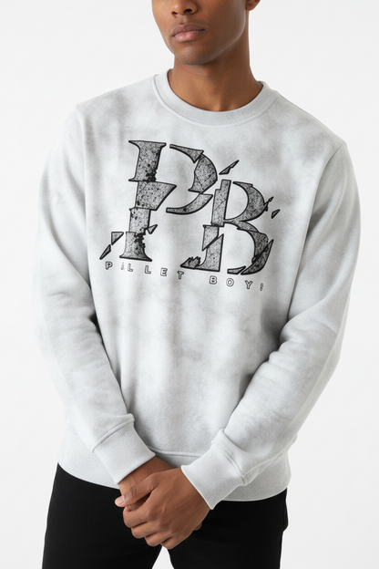 Pallet Boys Dirty Washed Boxy Fleeced Sweatshirt