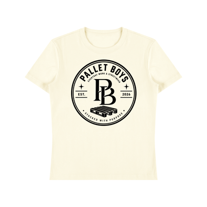 Pallet Boys Unisex Heavyweight Cotton Badge T-Shirt